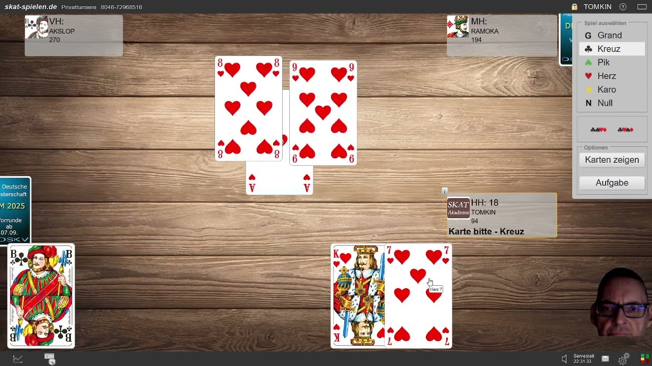 Cent-Skat skat-spielen.de mit Akslop & Ramoka #900