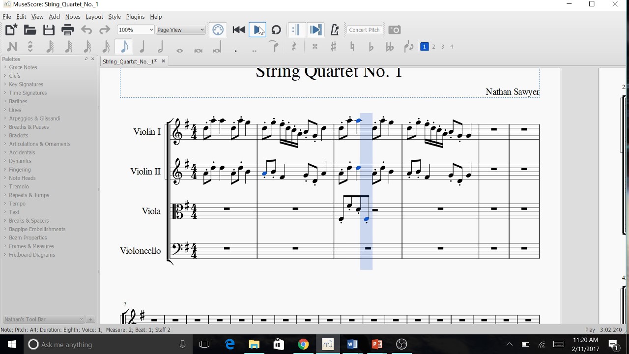 How to Compose #1 String Quartet
