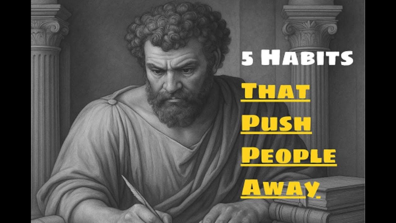 5 Habits That Push People Away Without You Realizing – A Stoic Insight