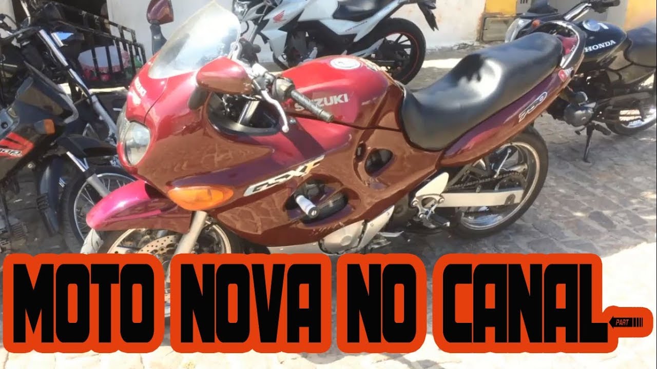 MOTO NOVA NO CANAL? | E A GSX750F? | O QUE SERA?