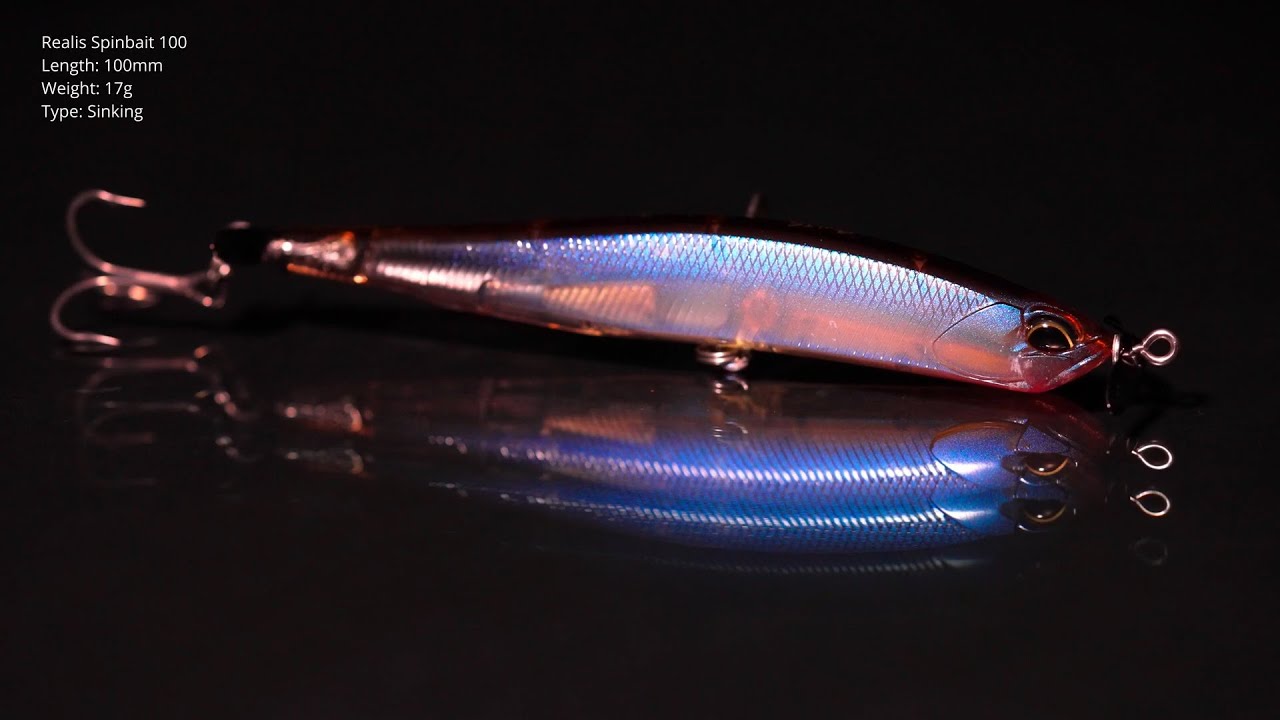 Lures in Motion : The Realis Spinbait 100