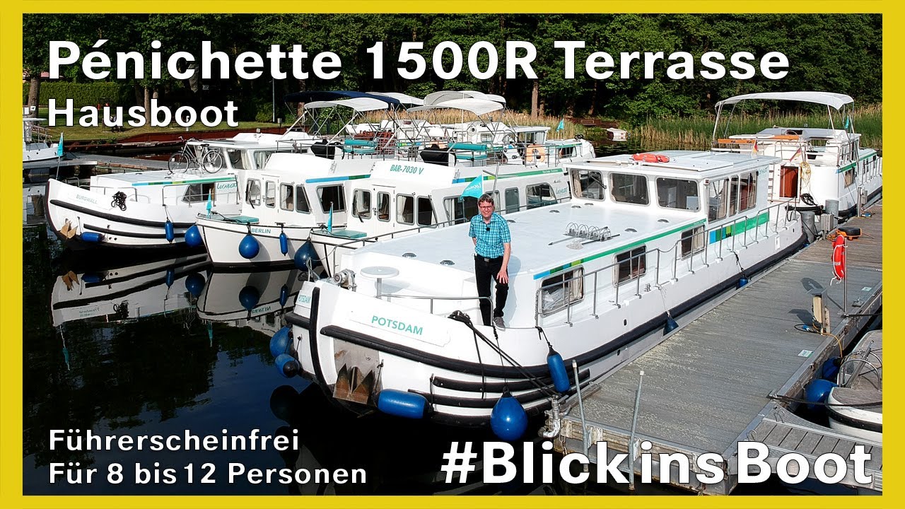 Pénichette 1500R von Locaboat – entdecke das Hausboot als schwimmendes Zuhause für deinen Urlaub