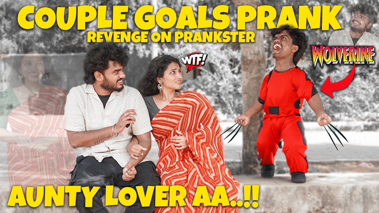 Aunty Lover Prank🫣Wolverine Prank Gone Wrong😰GOAT PRANK ​⁠@Nellai360