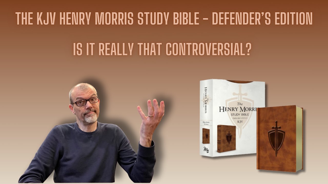 Учебная Библия Генри Морриса KJV — издание Defender