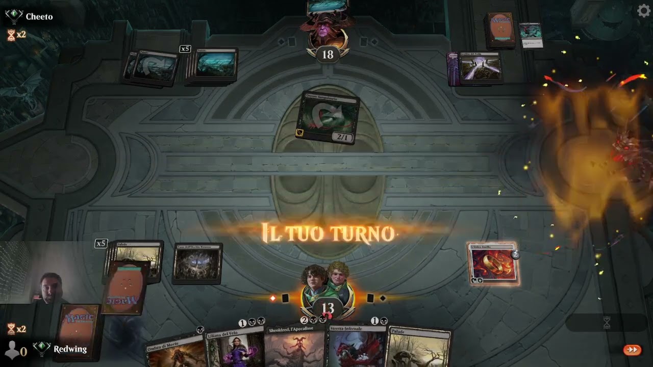 MAgic Arena mono nero Timeless