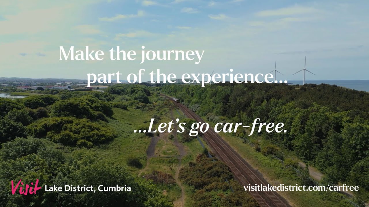 Lets go car free - trains around Cumbria full video