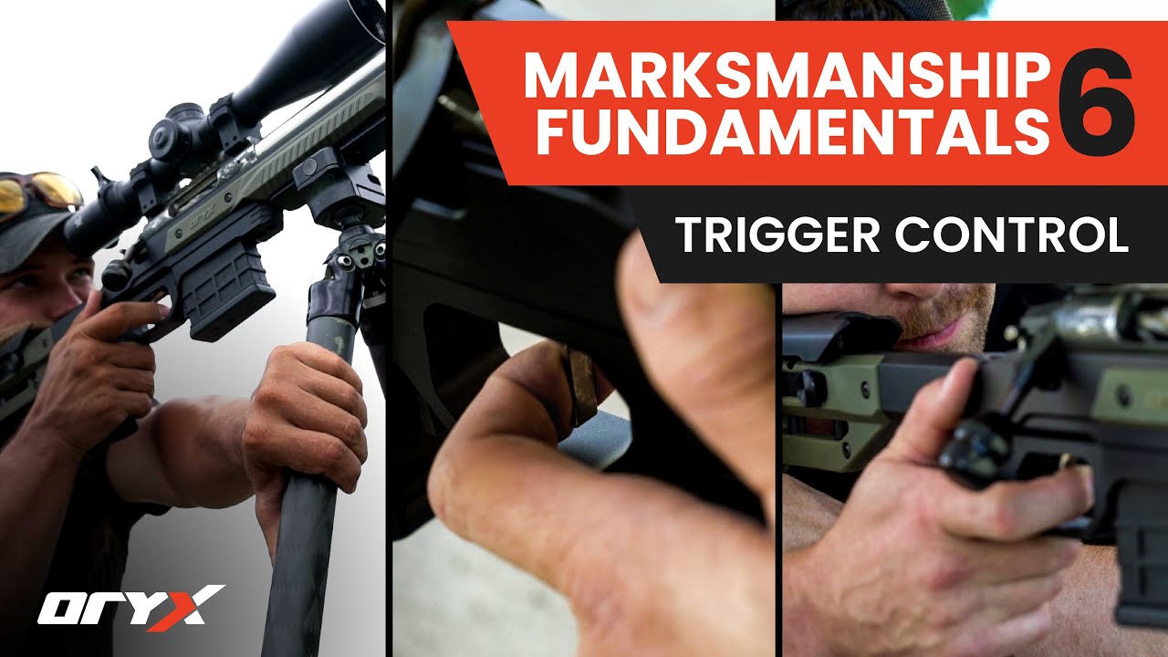 Marksmanship Fundamentals 6 TRIGGER CONTROL - Long-Range Shooting taught by Coach Andy Slade