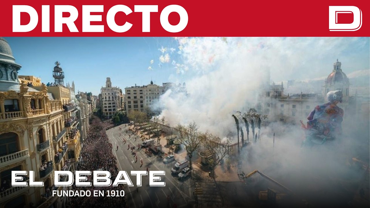 DIRECTO | Mascletà del jueves 19 de marzo de las Fallas 2026 de Valencia
