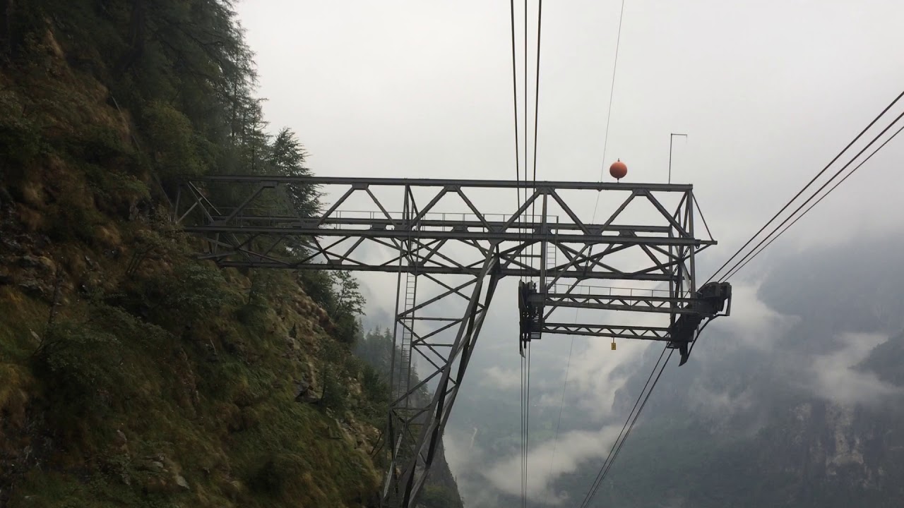 Luftseilbahn/Funivia San Carlo - Robiei, Val Bavona