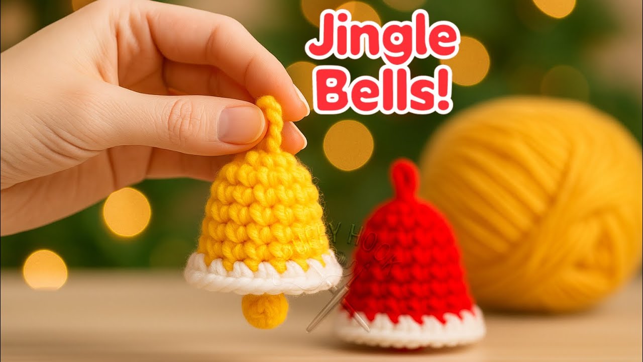 A Little Bell for the Holidays 🔔🧶 | Crochet Guide