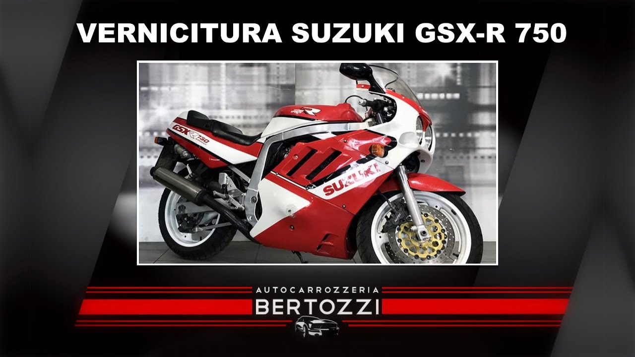Verniciatura moto Reggio Emilia - Suzuki Gsx - R 750 1988