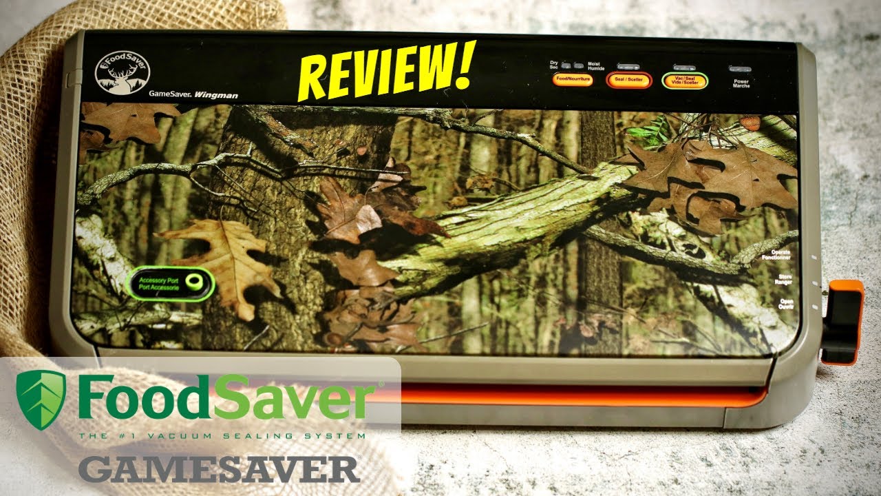 Foodsaver Vacuum Sealer REVIEW! | Foodsaver Gamesaver Wingman