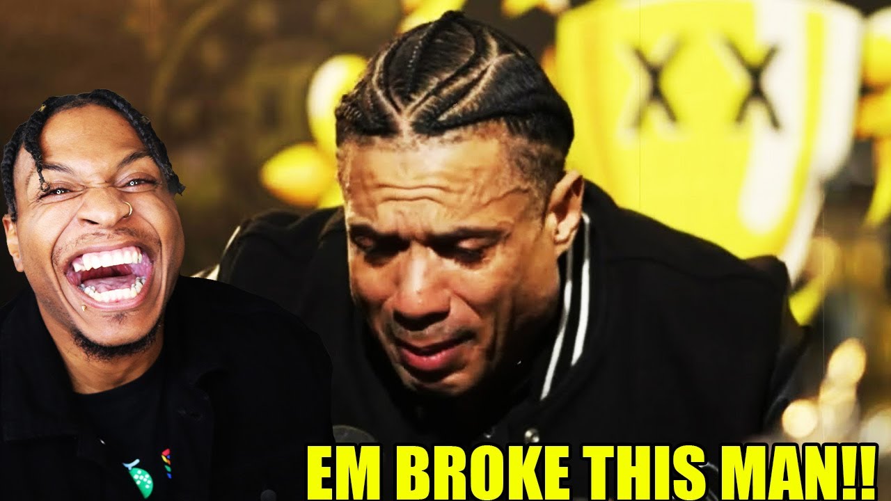 BENZINO CRIES OVER EMINEM & ADMITS EMINEM IS A GREAT RAPPER!.. EM BROKE BENZINO!!