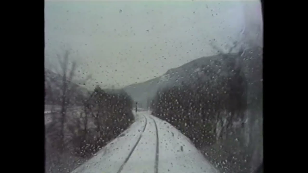 Cab Ride linea ORMEA - CEVA in una giornata invernale (Parte 1)