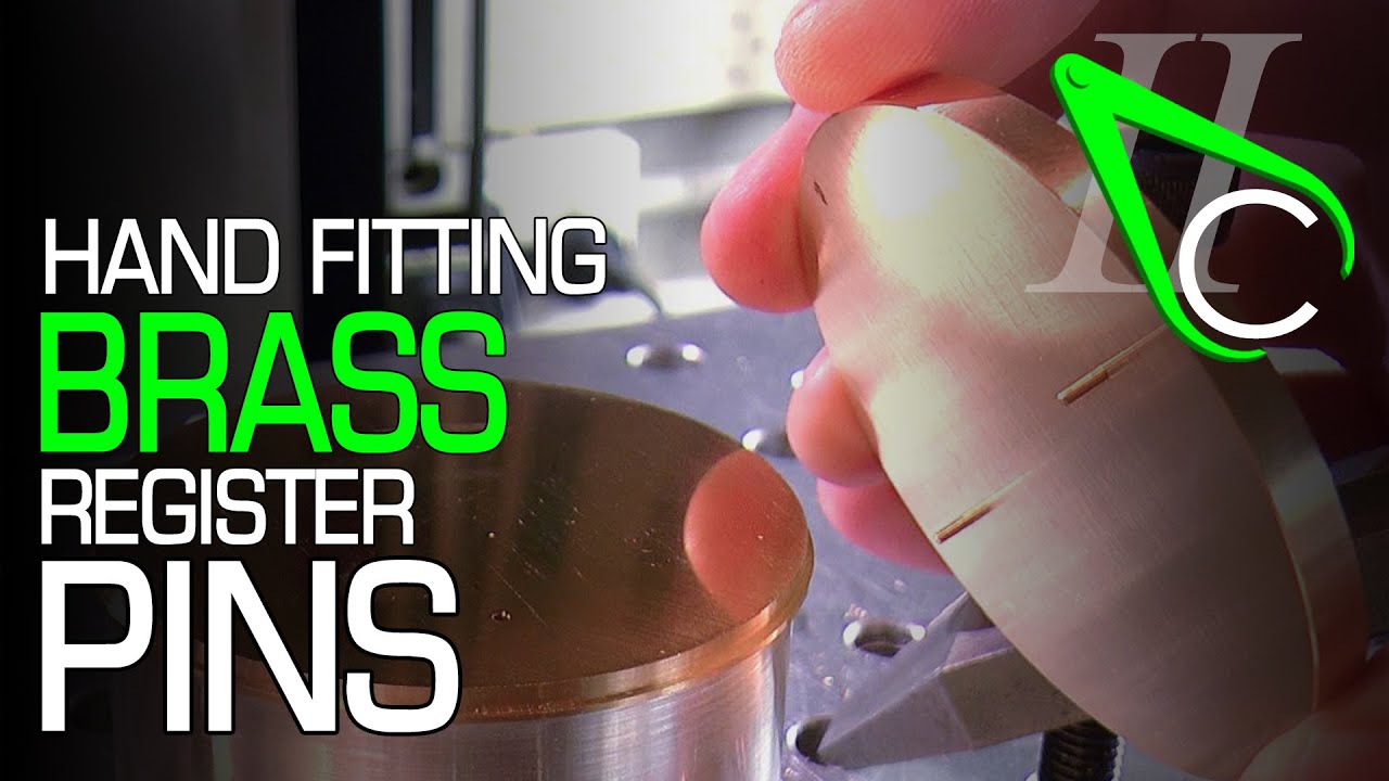 Hand Fitting Brass Register Pins