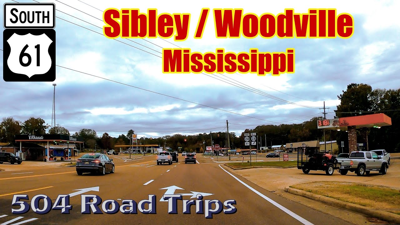 Road Trip #802 - US-61 S - Mississippi Mile 40-0 - Sibley / Woodville