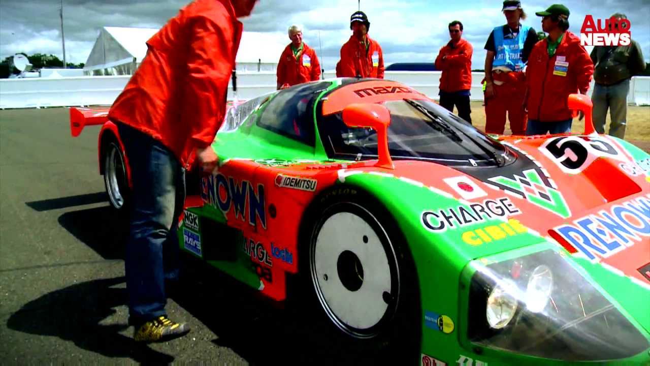Mazda 787B in Le Mans - Patrick Dempsey und Johnny Herbert im legendären Wankelmonster