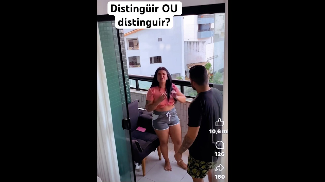 Disting&uuml;ir OU distinguir?
