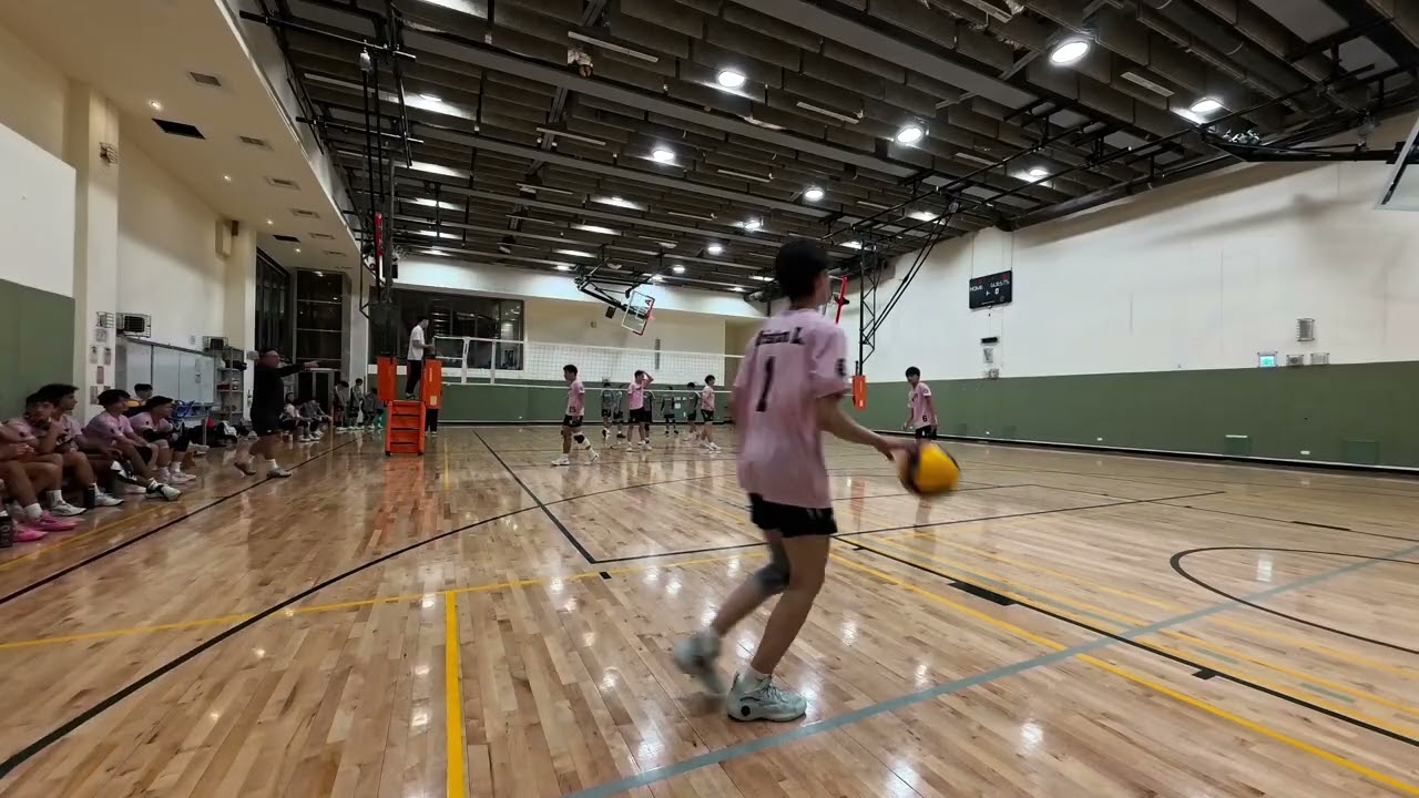 Varsity Boys Volleyball TES v MAT 2nd set 20260316