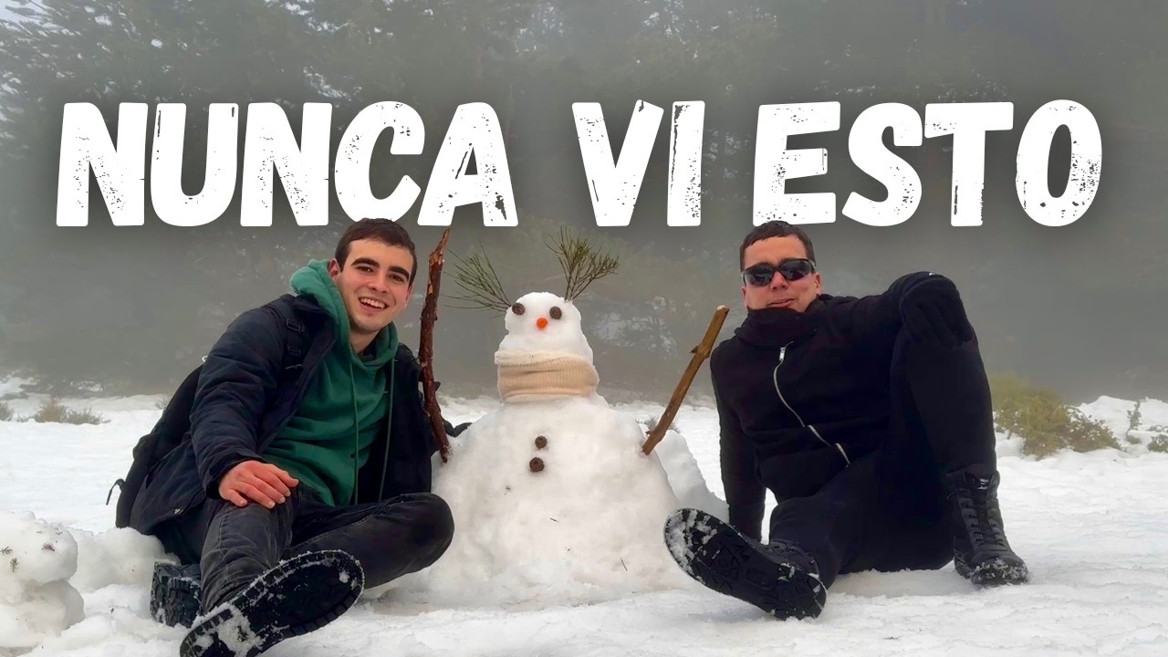 ¡CUBANO ve la NIEVE por PRIMERA VEZ! ❄️