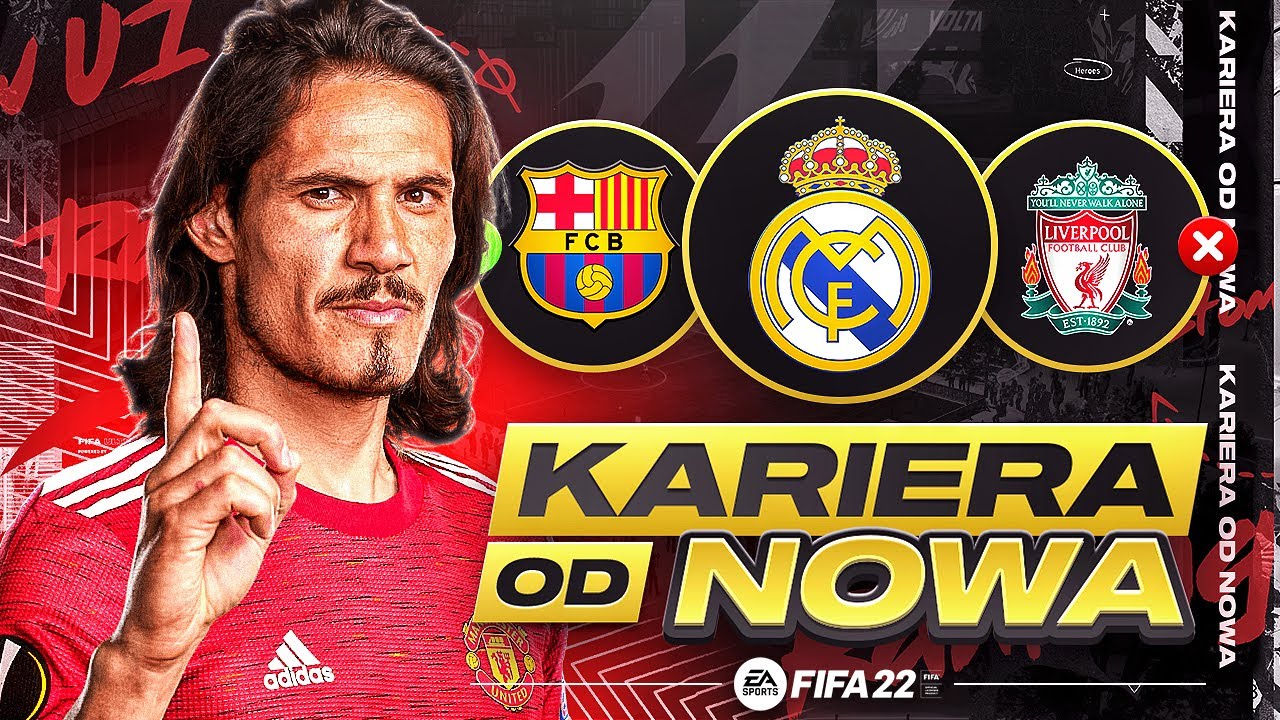 🇺🇾 EDINSON CAVANI 🇺🇾 | ⭐ KARIERA OD NOWA ⭐ |  FIFA 22