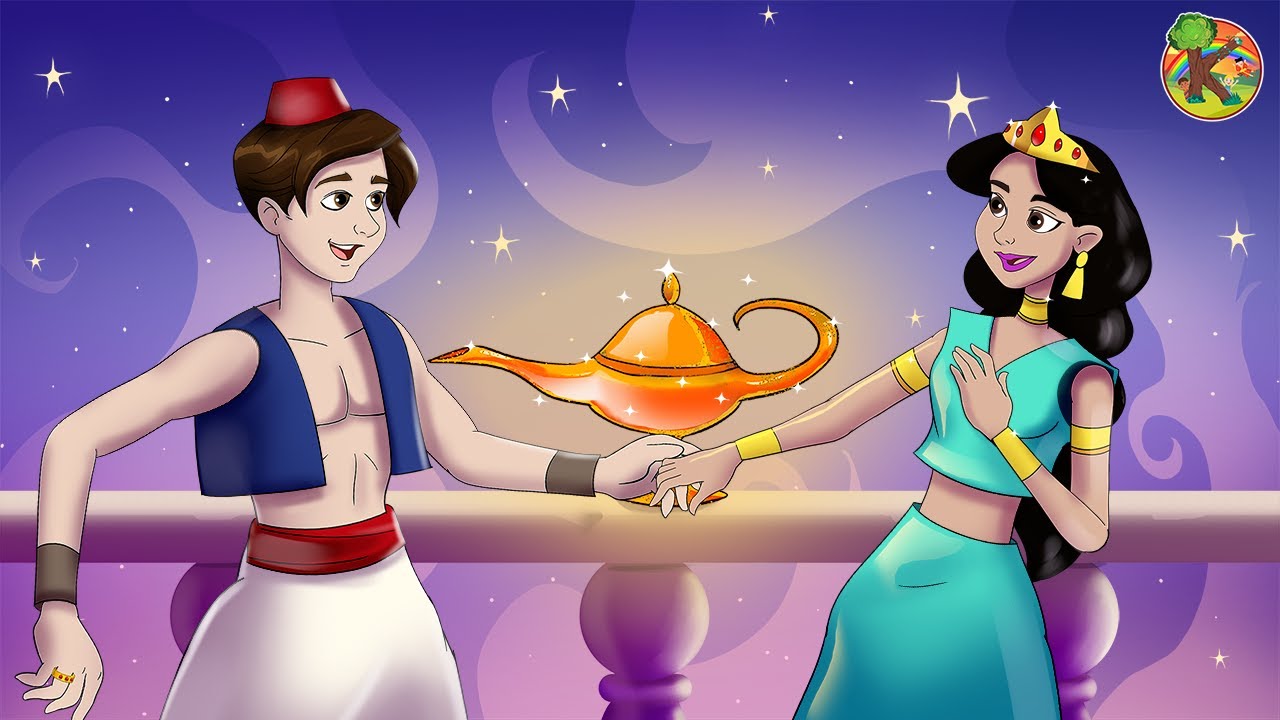 Aladdin e Princesa Jasmine | KONDOSAN em Português | Contos de Fadas Infantis | Os Amiguinhos Contos