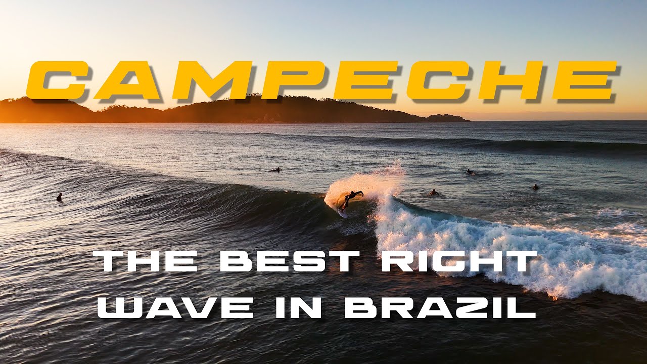 INSANE Right Wave – A MELHOR DIREITA do Brasil | Campeche, Florianópolis Surf 4K