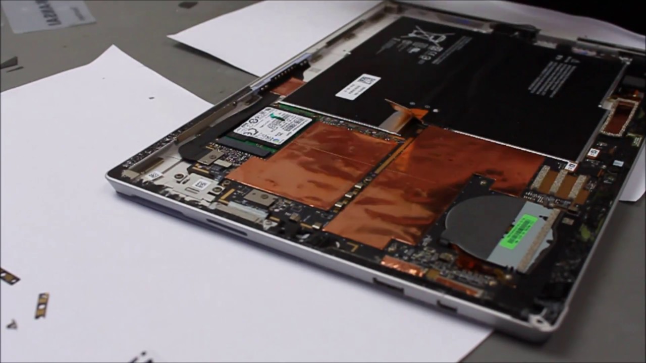 Microsoft Surface Pro 3 Display Wechseln Austausch Glas Reparatur disassembly Screen Replacement
