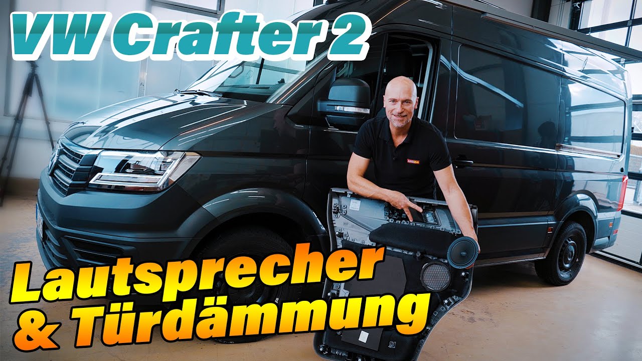 VW Crafter 2 | Lautsprecher einbauen und Türdämmung | ARS24