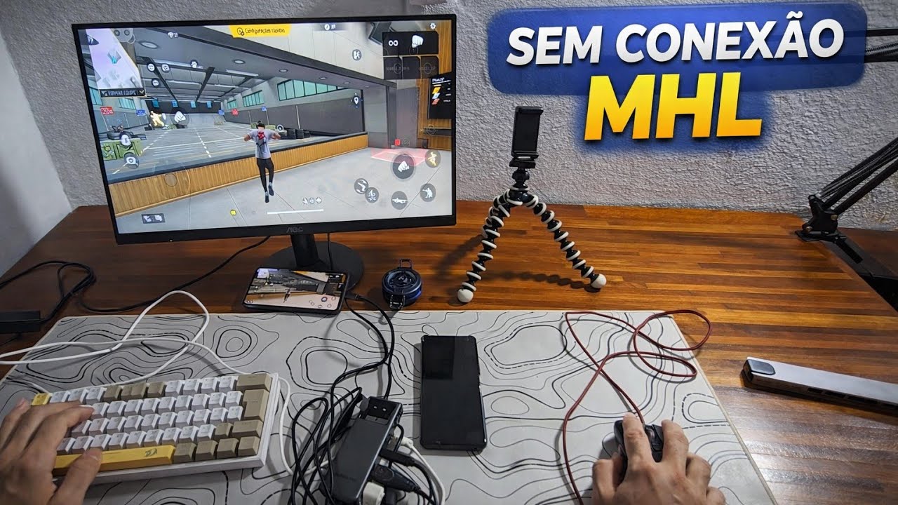 Como Conectar QUALQUER Celular no Monitor (Sem Complicação)