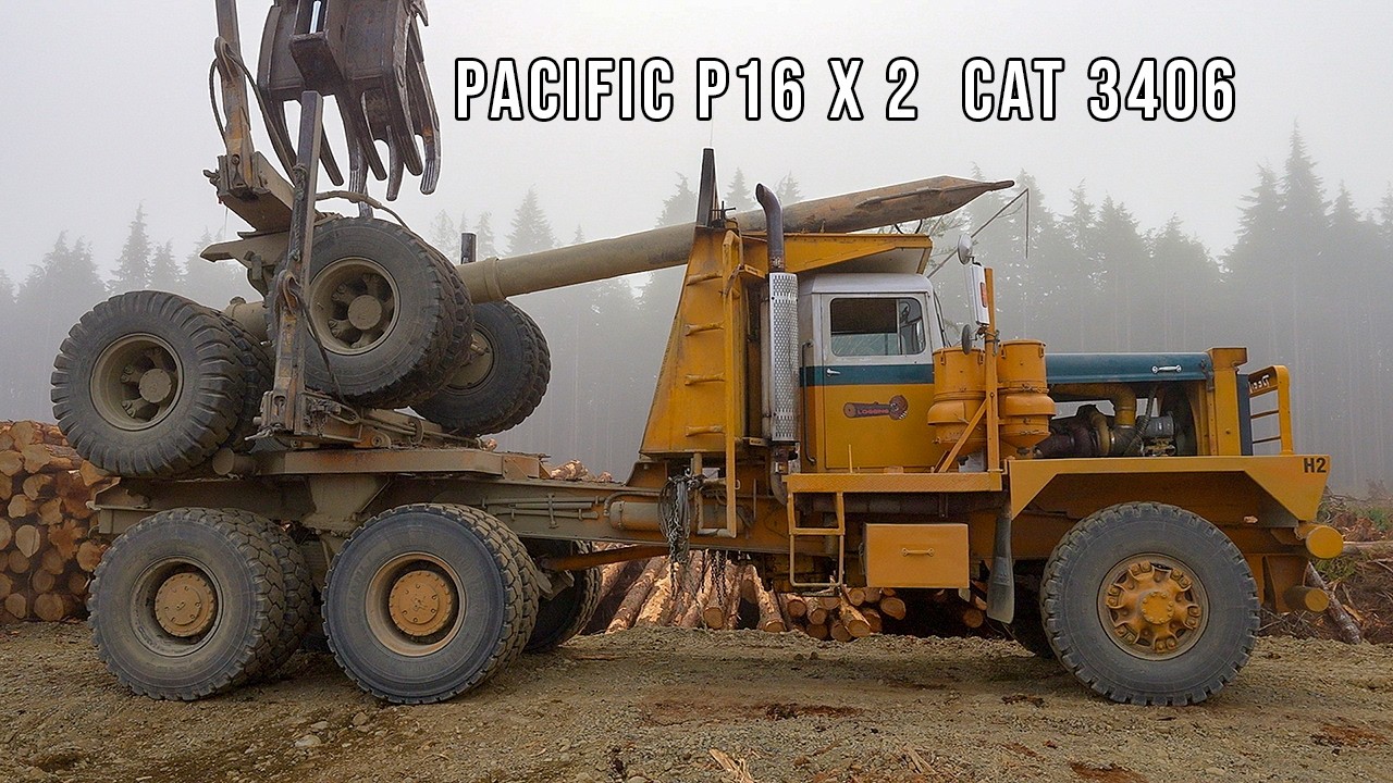 Extreme Logging Trucks 16  Pacific P16 x 2  Cat 3406