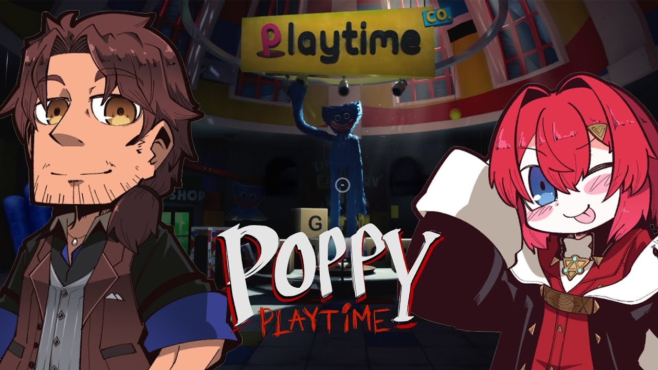 【poppy playtime】アンジュ、ベルモンド、今年最後のホラゲー【ベルモンド・バンデラス/にじさんじ】