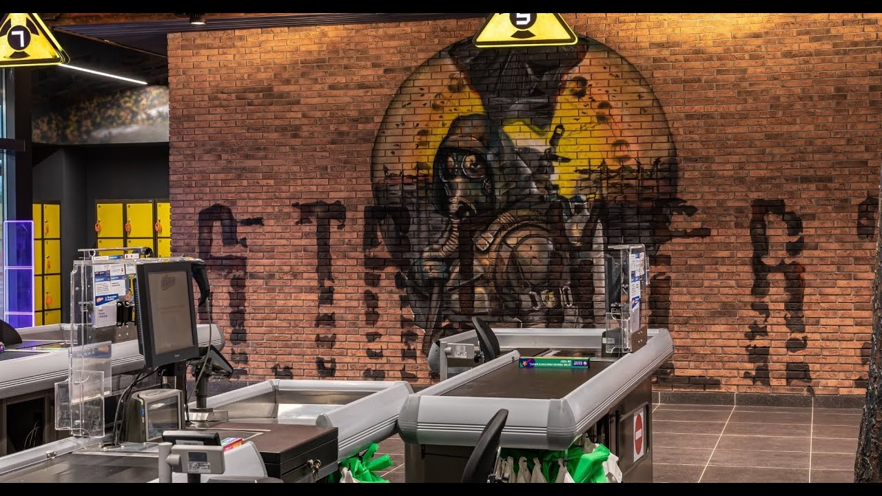 Supermarket in a S.T.A.L.K.E.R. 2 style ☢☢☢ (Kyiv, Ukraine)