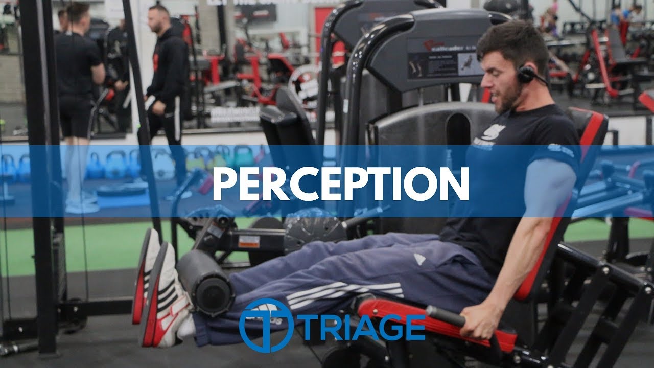 The Role of Perception in Weight Training