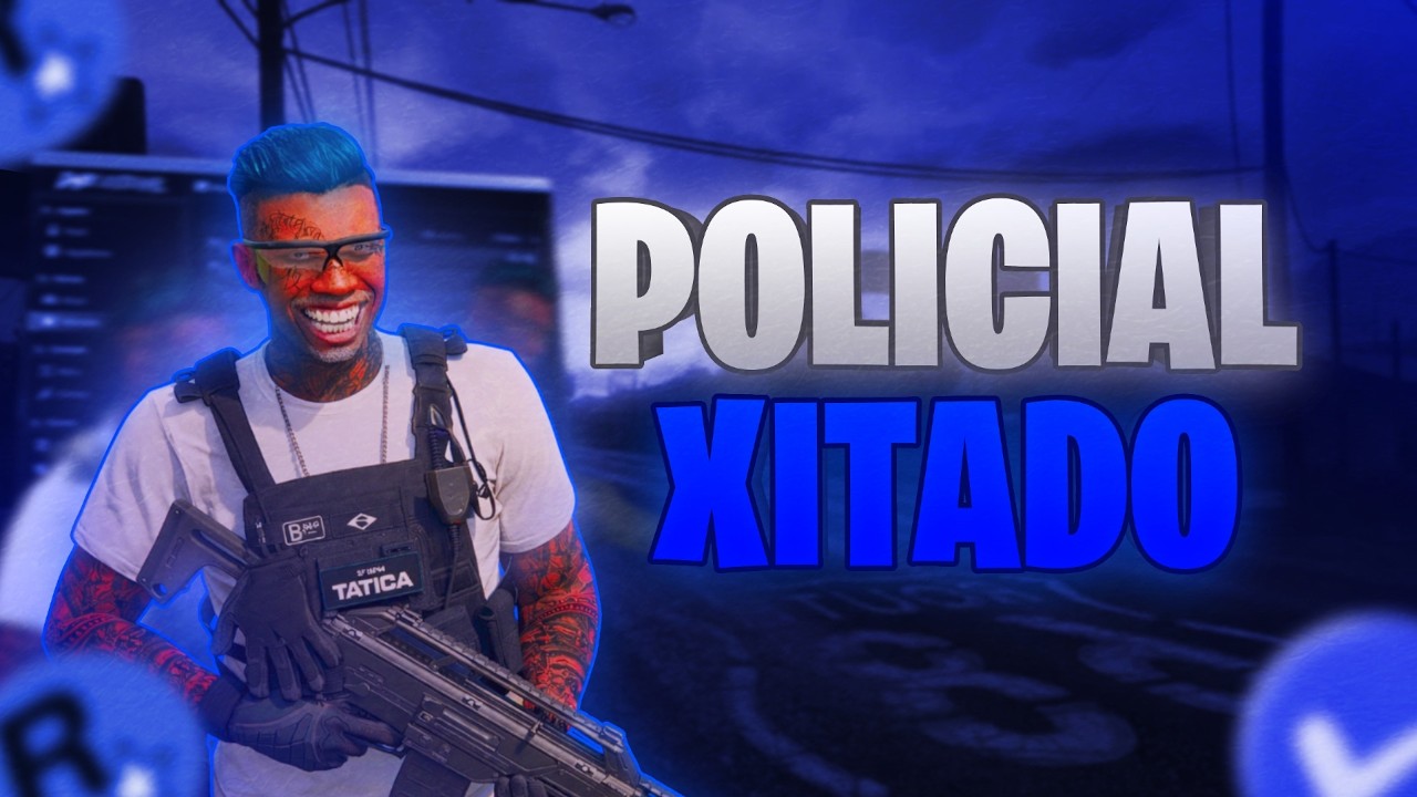 ENTREI NA POLICIA XITADO COM MOD MENU - E FIZ ANTI RP NO GTA 5 ROLEPLAY