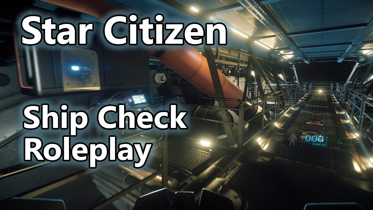[ASMR] Star Citizen - Starfarer ship condition check roleplay (60fps)