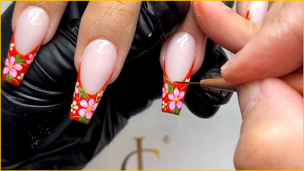 Vẽ French và Hoa cỏ đơn giản | Christine Lam