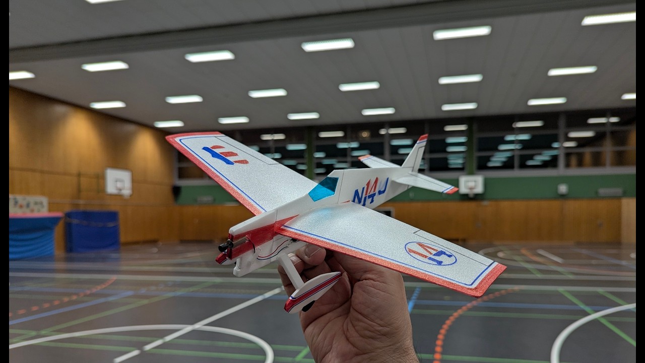 Ole Tiger, capacitor powered, free flight