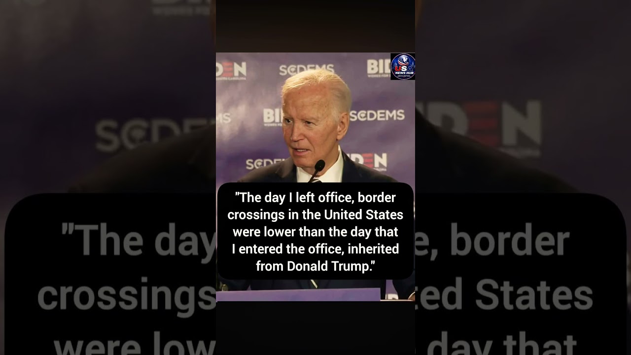Biden Blames Trump for Border Crisis, Says He Inherited a Mess