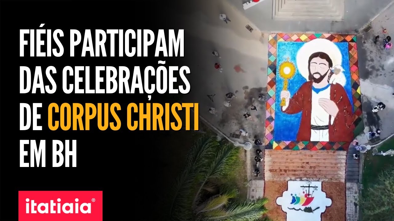 CORPUS CHRISTI MOVIMENTA FIÉIS NA IGREJA SÃO JOSÉ, NO CENTRO DE BH