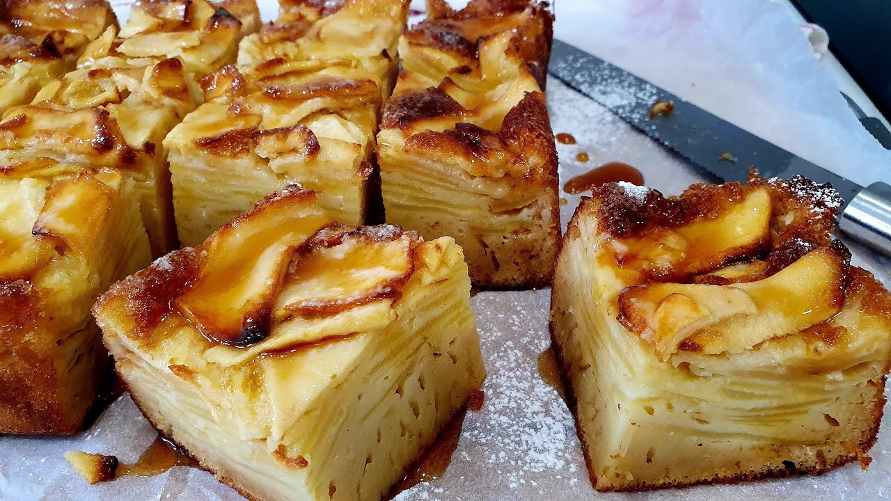 TODOS TE PEDIRÁN MÁS. TARTA DE MANZANA Y CARAMELO !!!