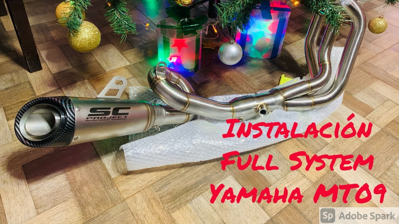 Instalamos Full System a la MT 09 - Nitram Oremor JR