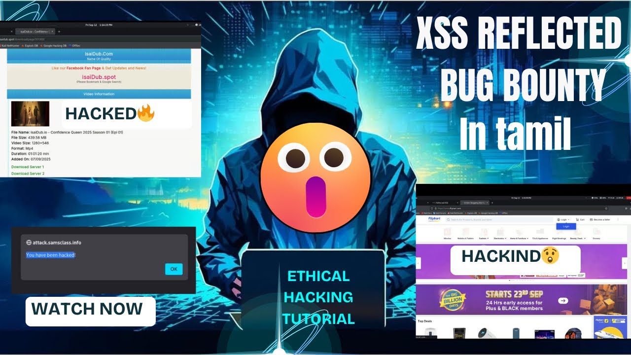 🐞 Bug Bounty in Tamil 🔥 Reflected XSS Vulnerability Explained 💥 | Step by Step 👨&zwj;💻