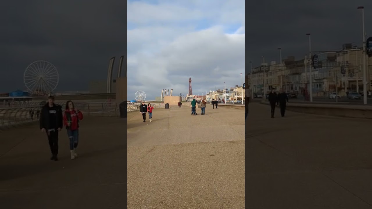 A walk up the promenade [Blackpool] [11.02.23] 