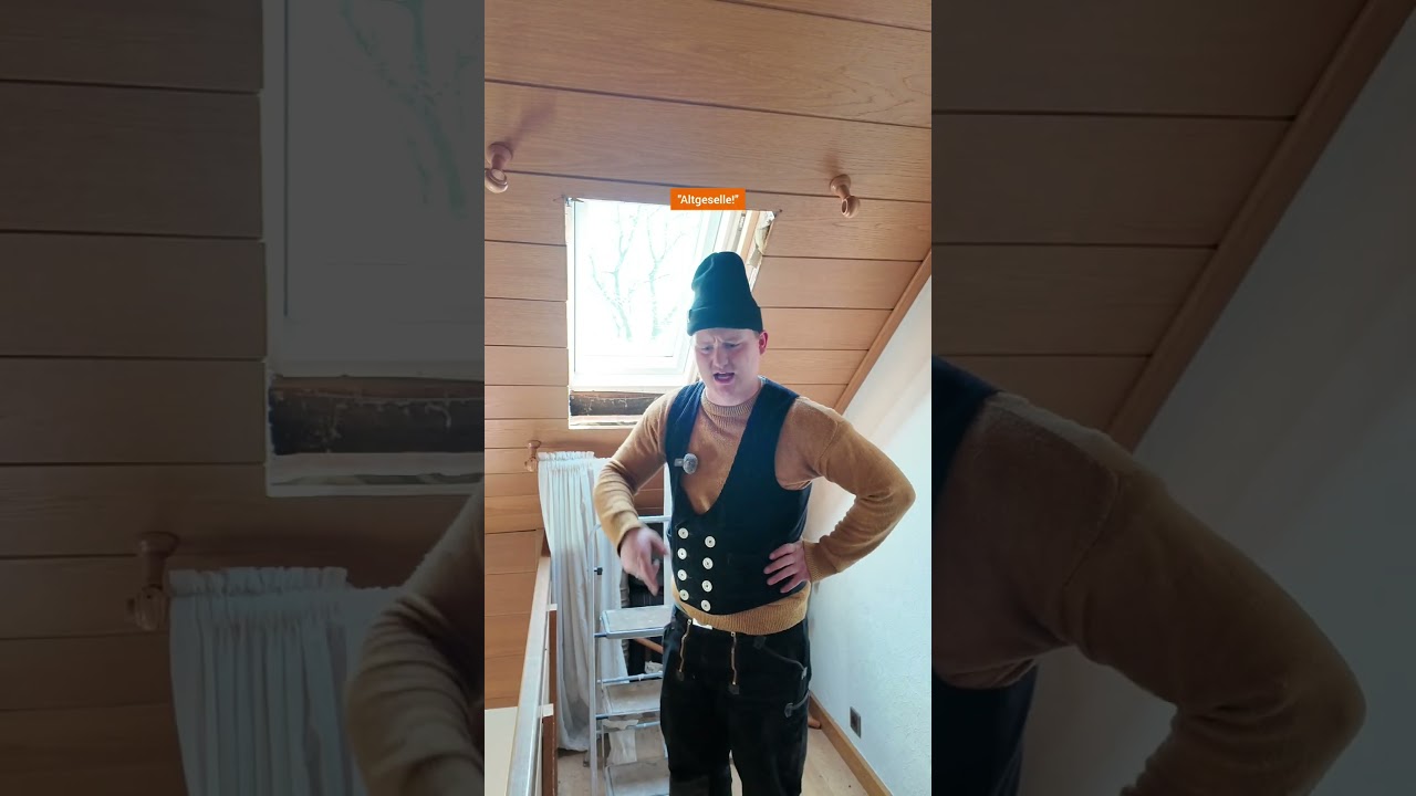 Opa hat alles alleine gemacht 🙂🔨 #handwerk #baustelle #sketch #fypシ #comedy #trends #like #show