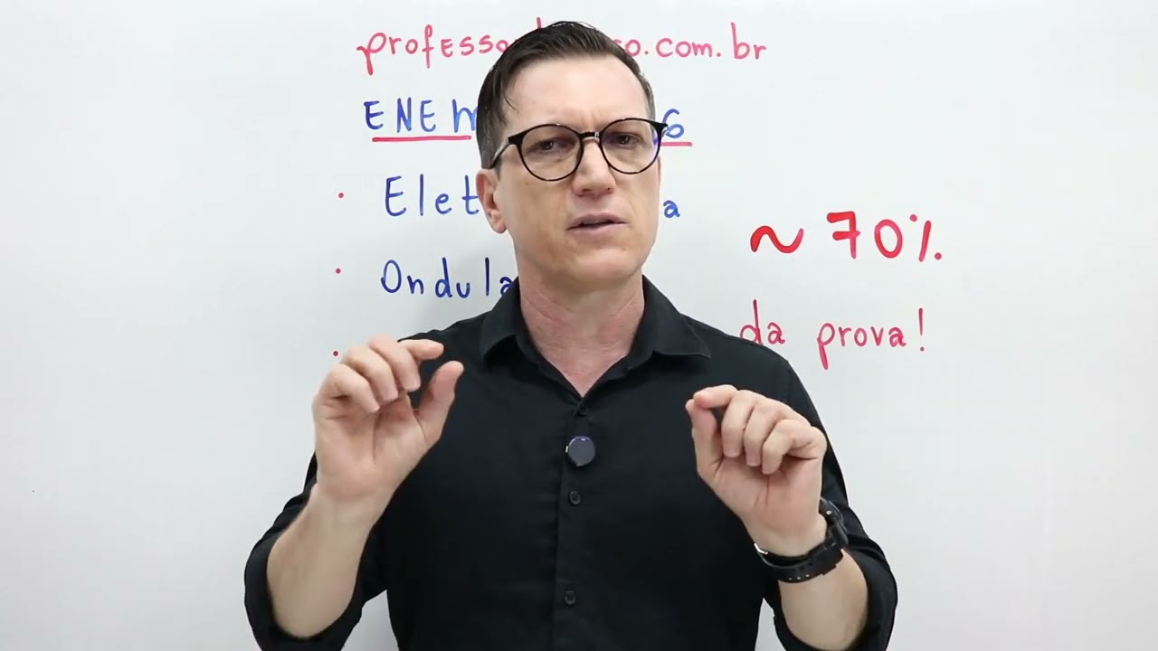 70 % da prova de Física do ENEM está aqui. Professor Boaro