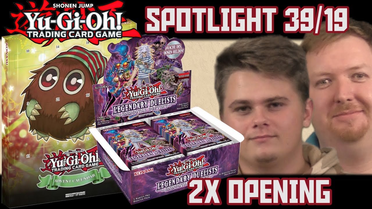 YuGiOh Adventskalender 2019 & Legendary Duelist Immortal Destiny Opening deutsch Spotlight 39 YGO
