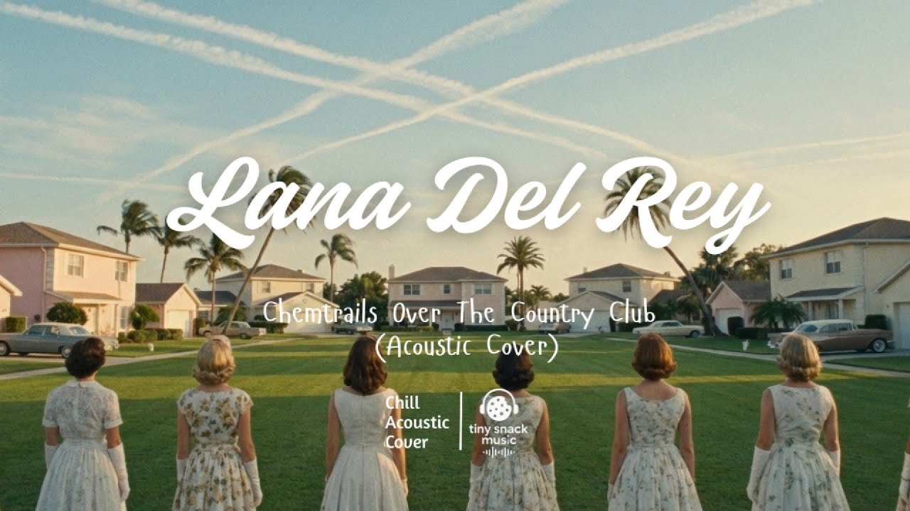 LANA DEL REY - Chemtrails Over The Country Club (Acoustic Cover) 