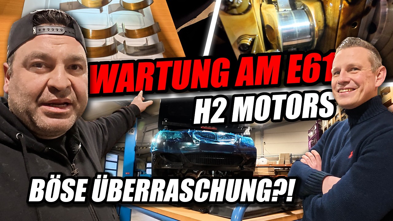 Große Wartung mit böser Überraschung?! - BMW E61 bei @H2MotorsGmbH  - Teil 2
