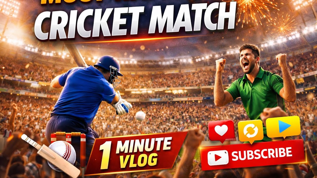Local Cricket Match But Goosebumps Cricket Match 😍 